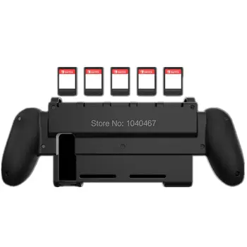 Nintend Switch Grip Prípade s 5 hracích Kariet Skladovanie Ergonomická Rukoväť Goplay Rukoväte Príslušenstvo Najmä pre Veľké Ruky