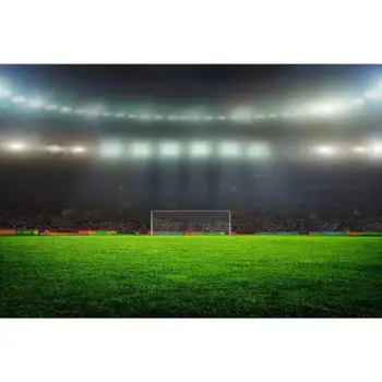 Nitree Photo Studio Rekvizity Pozadí Zelenej Trávy Oblasti Futbal Rám Svetlom Pozadí Pre Športové Fotografie NI-20201705