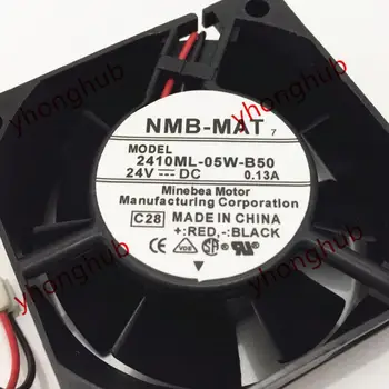 NMB-MAT 2410ML-05W-B50 C28 DC 24V 0.13 A 60x60x25mm Server Chladiaci Ventilátor