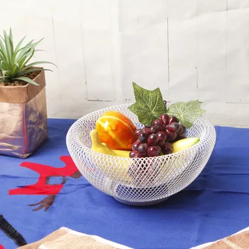 Nordic jednoduché železo ovocný kôš obývacia izba domov ovocie doskou moderné módne úložný kôš ovocné misy snack doska