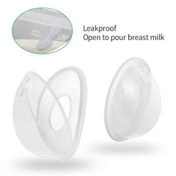 Nositeľné Prsia Mlieka Zberateľ Prenosné Mlieka Kolektor je Opakovane použiteľný Pre Tehotné Ženy @LS