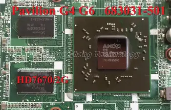 Notebook základná Doska Pre HP G4 G6 G6 G7-2000 G4-2000 G7-2000 683031-001 683031-501 DA0R53MB6E1 DA0R53MB6E0 HD7670M DDR3
