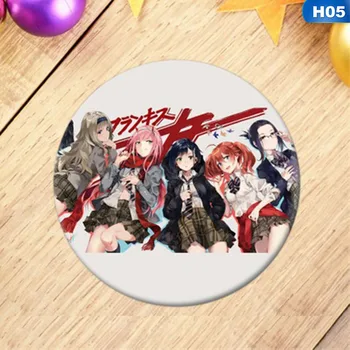 Nové 1pcs Anime MILÁČIK V FRANXX Cosplay Odznak Cartoon Nula Dva Pekná Brošňa Kolíky Zbierky Tašky, Odznaky Na Batohy