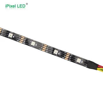 NOVÉ 5M ws2813 5V RGB Adresný LED Strip Black&White PCB 30/60 led/m 2813 IC Vstavané 5050LED