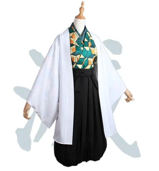 Nové Anime Démon Vrah Cosplay Kostým Nastaviť Sabito Pôvodnú Verziu Nový Dizajn Kimono Uniformy Anime Muži Ženy Kostým Nastaviť