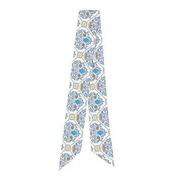 Nové Etnické vzor tlač Rôznych taška na rukoväť kravatu zábal hodvábna šatka Ženy Móda malé šatku