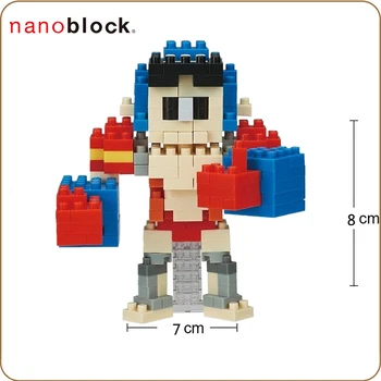 Nové Kawada NBCC-054 Nanoblock Jeden Kus Franky Stavebné Bloky Hračka 210 Ks Diamond Tvorivé Mini Tehly Pre Deti Zberateľskú