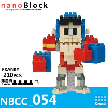 Nové Kawada NBCC-054 Nanoblock Jeden Kus Franky Stavebné Bloky Hračka 210 Ks Diamond Tvorivé Mini Tehly Pre Deti Zberateľskú