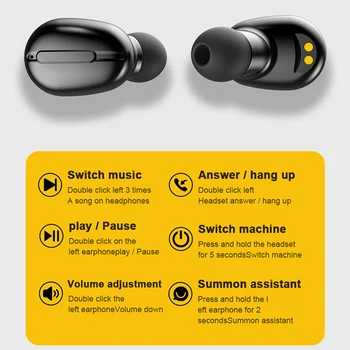 NOVÉ L13 I12 TWS Bezdrôtová 5.0 Slúchadlá Hudobných Slúchadiel Business Headset Nepremokavé Športové Slúchadlá Pre Všetky Smartphony