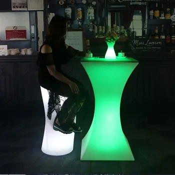 Nové Led Svetelný Panel Tabuľka plastové osvetlené až rastie Cocktail Bar Tabuľka Pre Nočný Klub, kaviareň Kreatívne Osvetlenie Nábytku