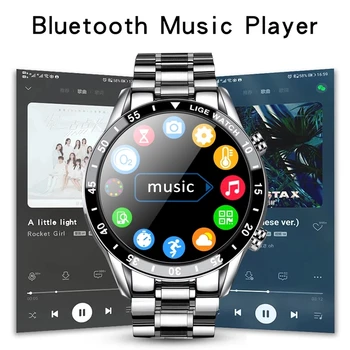 Nové pánske Smart hodinky Bluetooth hovor full screen dotknite sa položky Srdcovej frekvencie, Krvného tlaku Sledovanie činnosti Športové hodinky pre Xiao