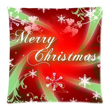 Nový Domov Vianočný Dekor Vankúš 45x45cm 1pc Veselé Vianoce obliečok Bavlnená posteľná Bielizeň Gauč Vankúš Prípadoch Domova 37