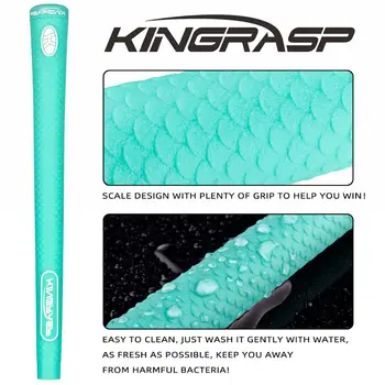 Nový KINGRASP golfové uchopenie 9 / taška golf medium grip je k dispozícii v rôznych farbách. Môže byť použitý pre mužov a ženy,