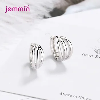 Nový Módny Trend Kórejský Hoop Originálne Náušnice 925 Sterling Silver Šperky Pre Ženy, Výročie Svadby, Zasnúbenie Hot Predaj
