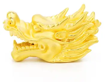 Nový Čistý 999 Žlté zlato Dragon náramok luxusné dizajnér muž náramok 2.86 g 5634