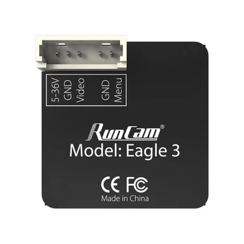 Nový Štýl RunCam Eagle 3 1/2.8 hviezdne svetlo CMOS 1000TVL 0.001 Lux 2.1 mm FOV 155 Objektív Freestyle FPV Fotoaparát NTSC 4:3/16:9 Prepínateľné