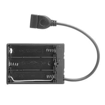 Náhradné ABS stavebným Príslušenstvom Odolné voči Opotrebovaniu, USB Port LED Osvetlenie Ľahké Batérie Prípade Praktický Držiak Mini