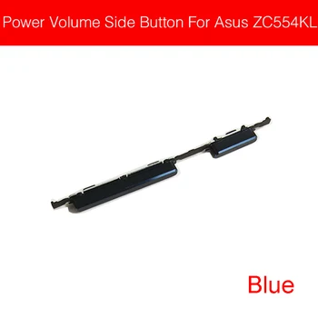 Objem & Power Tlačidlo na Strane Pre Asus Zenfone 4 Max Pro Octa-Core ZC554KL Zapnutie/vypnutie Napájania Ovládanie Hlasitosti Prepínanie SideKey Náhradné