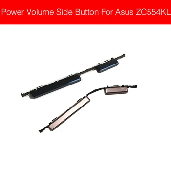 Objem & Power Tlačidlo na Strane Pre Asus Zenfone 4 Max Pro Octa-Core ZC554KL Zapnutie/vypnutie Napájania Ovládanie Hlasitosti Prepínanie SideKey Náhradné