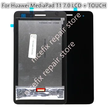 Obrazovka Pre HUAWEI MediaPad T1 7.0 701 701U 701UA T1-701 T1-701UA T1-701U LCD Displejom a s Dotykovým displejom Digitalizátorom. Montáž