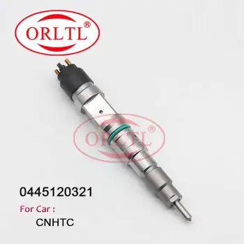 ORLTL 0 445 120 321 Common Rail Injektor 0445 120 321 Naftový Motor Injektor Prevodov 0445120321 Pre CNHTC 200V10100-6126