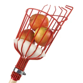 OutdoorFruit Picker Hlavu Kovové Ovocie Vychystávanie Nástroje Ovocie Catcher Úrody Apple Broskyňa Zber Záhradného Náradia