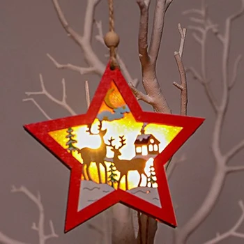 Ozdoby Na Vianočný Stromček Vianočný Stromček Visí Ozdoby Na Žeravé Drevené Vianočný Stromček Prívesok Rozloženie Dekorácie