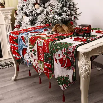 Pletené Vianočný Stôl Runner Dovolenku Stolové Prestieranie 75 Palcov Stolové Dekorácie Pre Rodinné Večere Alebo Dovolenku Zhromaždenie#1#1