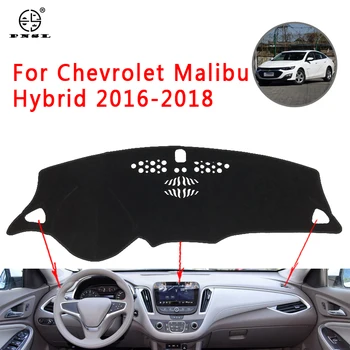 PNSL Auto Panel Kryt Dash Mat Dash Podložku Koberec Pre Chevrolet Malibu Hybrid 2016-2018 ochranu pred Slnkom anti - slip anti - uv