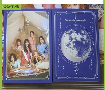 Podpísané GFRIEND autographed mini6th album Čas na Mesiac Noc CD+fotokniha k-pop kpop 062018 4478