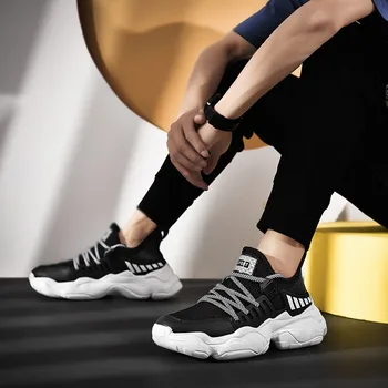 Populárne Priedušný Oka Ležérne Topánky Mens Adultes Tenisky Sapatos Tenis Masculino Módne Kvalitné Mužskej Topánky Móde