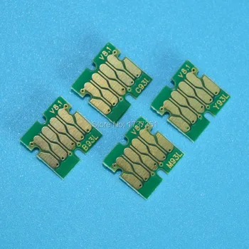 Pre Epson t7521 T7521-T7524 Kazety raz čip, 4 farby pre Epson WorkForce WF-8091 WF-8591 tlačiareň 42499