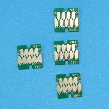 Pre Epson t7521 T7521-T7524 Kazety raz čip, 4 farby pre Epson WorkForce WF-8091 WF-8591 tlačiareň