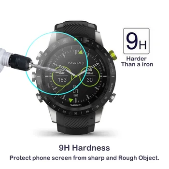 Pre Garmin MARQ Športovec Smart Hodinky Tvrdeného Skla Screen Protector 9H 2.5 D Vody-Dôkaz Anti-Scratch Dôkaz Smartwatch Film
