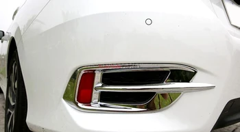 Pre Honda Civic 10. Gen 4dr Sedan 2016 2017 ABS Chrome plastové Zadné Ostrohové Hmlové Svetlo Lampy Kryt Výbava 2ks