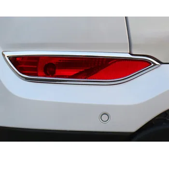Pre Hyundai Tucson 2016 2017 2018 Auto Styling Detektor ABS Chrome Kryt Výbava Späť Chvost Zadné Hmlové Svetlo na Čítanie Rám Časti 2 ks 25923