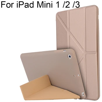 Pre iPad Mini Mäkké Silikónové TPU Anti Zraziť Pokles Odporu Smart Case Shell pre iPadmini Mini3 Mini 2 taška Chránič Mini2 Pokožky 53163
