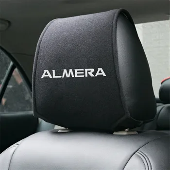 Pre Nissan Almera G15 N16 Príslušenstvo Auto Styling auto opierky hlavy kryt 1pcs