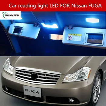 PRE Nissan FUGA 2005-2007 Interiérové Svetla na Čítanie, LED Atmosféru Ľahké Strešné Atmosféru Svetla Úprava 12V 6000K 10PCS