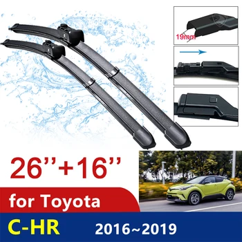 Pre Toyota C-H CHR 2016~2019 Predné Okná Čelné sklo čelné Sklo Stierače Čepele Auto Stierača Auto Príslušenstvo 2017 2018 151635