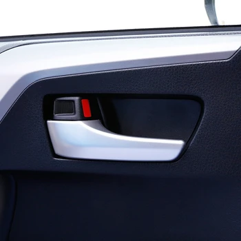 Pre Toyota RAV4-2018 auto styling Vnútorné dvere miska rukoväť sequin dekorácie Interiérov auto Príslušenstvo 2011