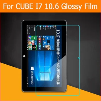 Premium HD Jasné, Lesklý screen protector film Na kocky i7 10.6 palcové tablet pc predné ochranné fólie na displej + čistú handričku 5120