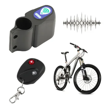 Professional Anti-theft Bike Zamky Cyklistické Security Lock, Diaľkové Ovládanie Vibrácií Budíka Požičovňa Vibrácií Budíka drop shipping