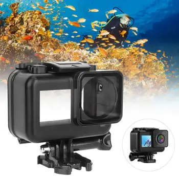 PULUZ Black PC 61 METROV Nepremokavé Shell Klietky Prípade Potápanie Bývanie Príslušenstvo pre DJI Osmo Akčná Športová Kamera šport kamery príslušenstvo