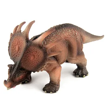 Puzzle Boj Proti Dinosaurov Modely Styracosaurus Údaje Hračky Jumbo Bezpečnosti Realistické Dekor Zber Inšpirovať Deti Predstavivosť