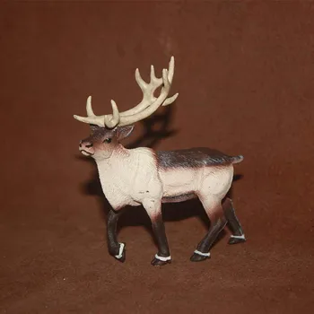 Pvc obrázok modelu hračka voľne žijúcich zvierat Treindeer 40330