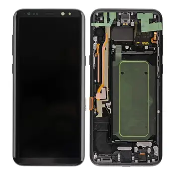 PÔVODNÉ AMOLED S8plus LCD Pre SAMSUNG Galaxy Zobraziť S8+ PlusG955U G955F Dotykový Displej Digitalizátorom. S mŕtvymi Dot Mieste Miesto