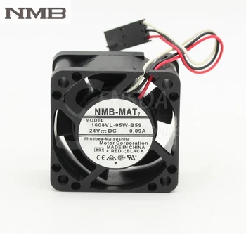 Pôvodný Pre NMB nepremokavé 1608VL-05W-B59 4020 40 mm 4cm 40*40*20 mm DC 24V 0.09 A menič chladiaci ventilátor