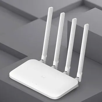 Pôvodný Xiao Mi WIFI Router 4C 64 RAM 300Mbps 2.4 G 802.11 b/g/n 4 Antény Kapela Bezdrôtové Smerovače WiFi Opakovač APP Control