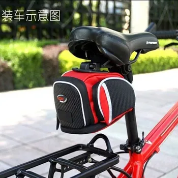 Q159 doprava Zdarma predaj sa zvýšil počet CBR bicykle rýchle uvoľnenie na bicykli sedadlo chvost taška horské cyklistické tašky sedlo sedadlo taška